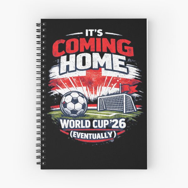 Item preview, It’s Coming Home (Eventually) – World Cup ’26 England Football Design designed and sold by WhisperFrame.