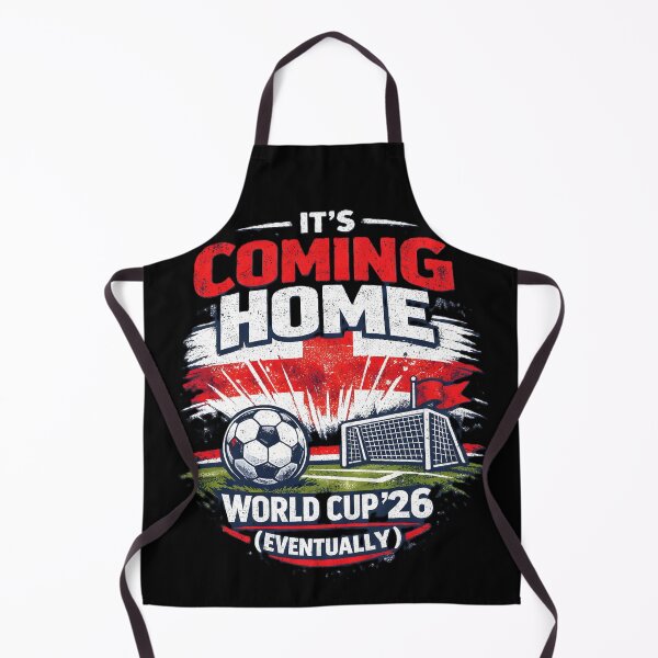 Item preview, It’s Coming Home (Eventually) – World Cup ’26 England Football Design designed and sold by WhisperFrame.