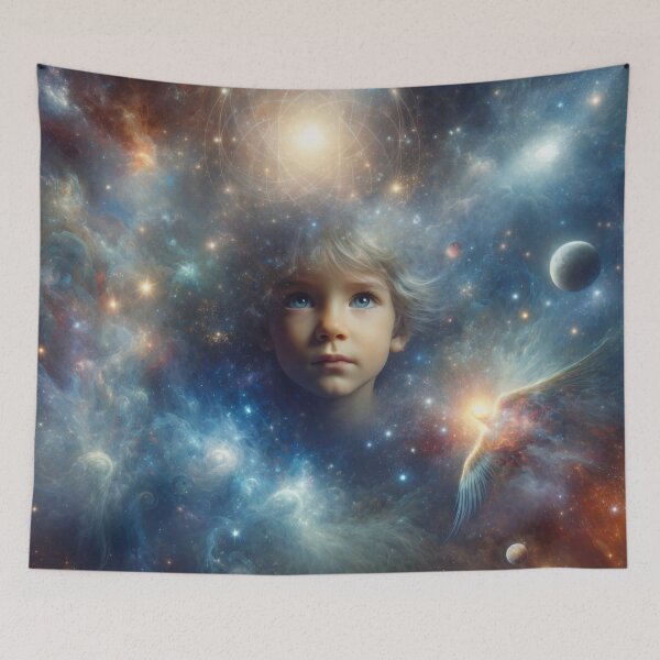 Item preview, Cosmic Child - Awakened Galactic Consciousness designed and sold by FriskyLemur.