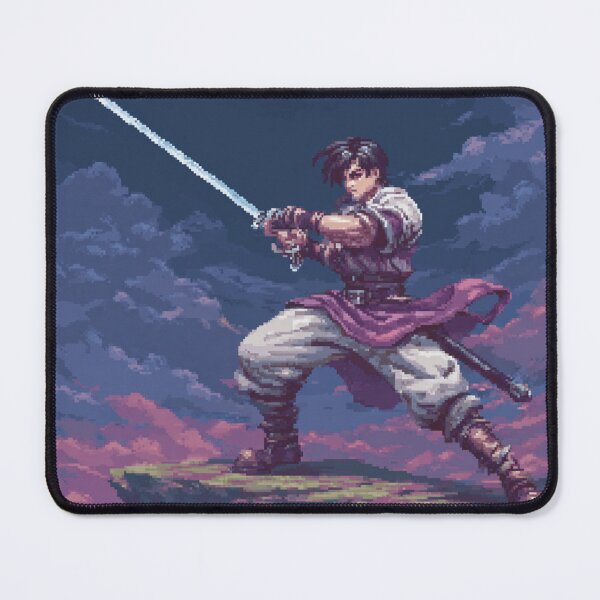 Item preview, Pixel Blade of Destiny – Retro Weapon‑Based Fighting Artwork designed and sold by Pixel8Prints.