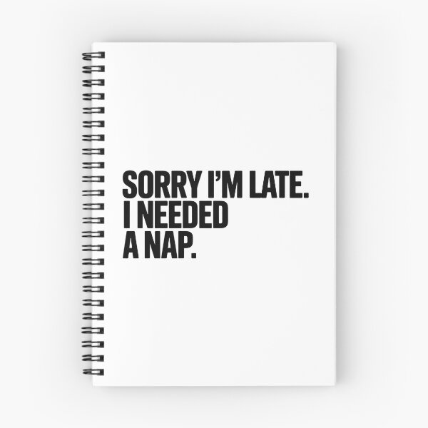 Item preview, Sorry I'm late. I needed a nap designed and sold by Hairball-Pets.