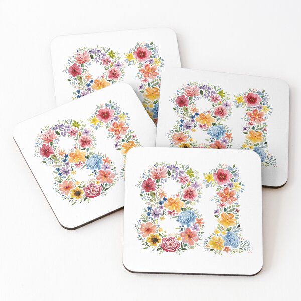 Item preview, 81st birthday flowers  watercolor. designed and sold by uunaa.