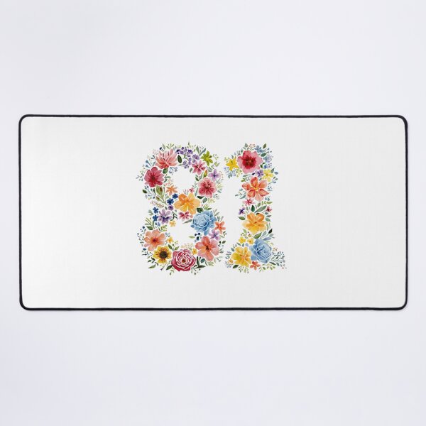 Item preview, 81st birthday flowers  watercolor. designed and sold by uunaa.
