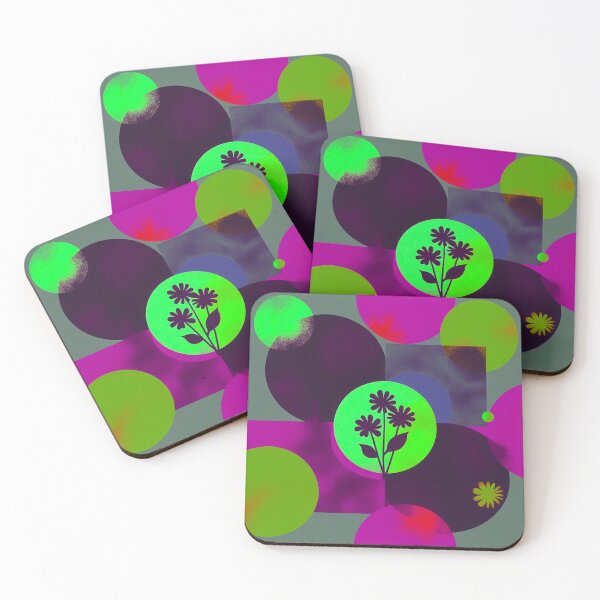 Item preview, Vibrant Abstract Flower Design designed and sold by joycrysstudio.