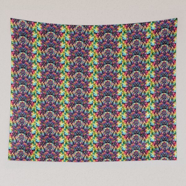 Item preview, gothic trippy witch tie-dye designed and sold by Liliths-Closet.
