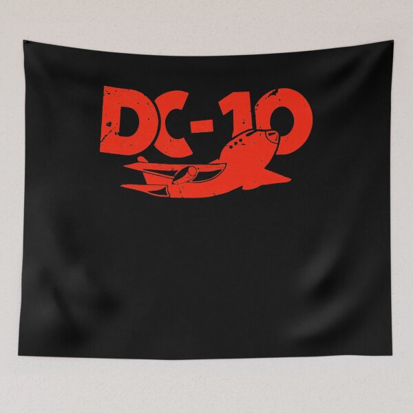 Item preview, DC-10 Bold Vintage Aircraft Shirt designed and sold by Emberglowo.