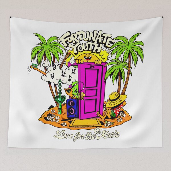 Item preview, Reggae Island Band Typography designed and sold by billiasbros.