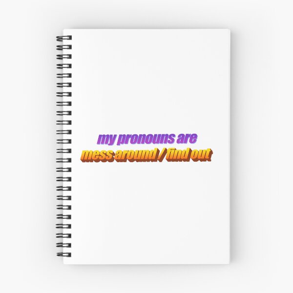 Item preview, my pronouns are mess around find out Wordart designed and sold by WorddArtt.