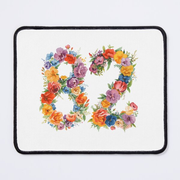 Item preview, 82nd birthday flowers  watercolor. designed and sold by uunaa.