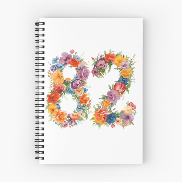 Item preview, 82nd birthday flowers  watercolor. designed and sold by uunaa.