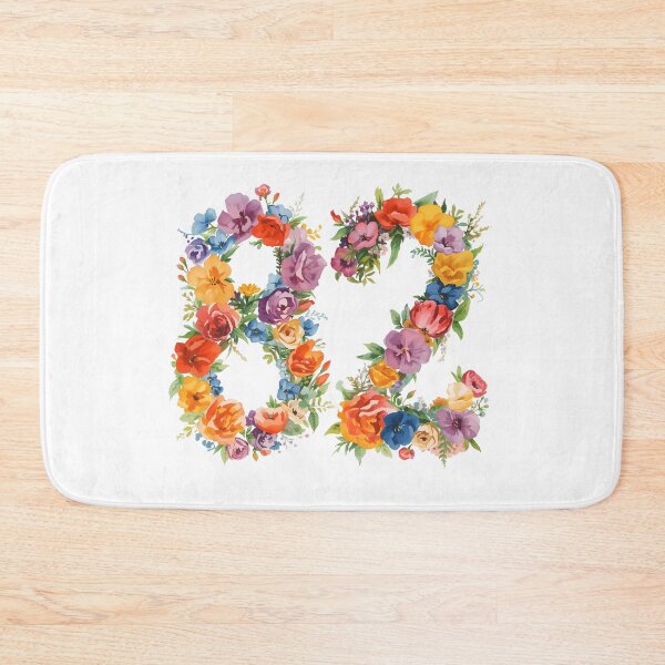 Item preview, 82nd birthday flowers  watercolor. designed and sold by uunaa.