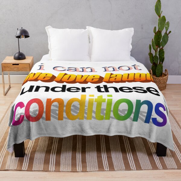 Item preview, i can not live love laugh under these conditions Wordart designed and sold by WorddArtt.