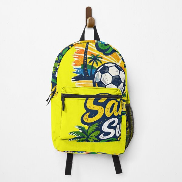 Item preview, Samba, Sun & Goals – World Cup ’26 Brazil Football Design designed and sold by WhisperFrame.