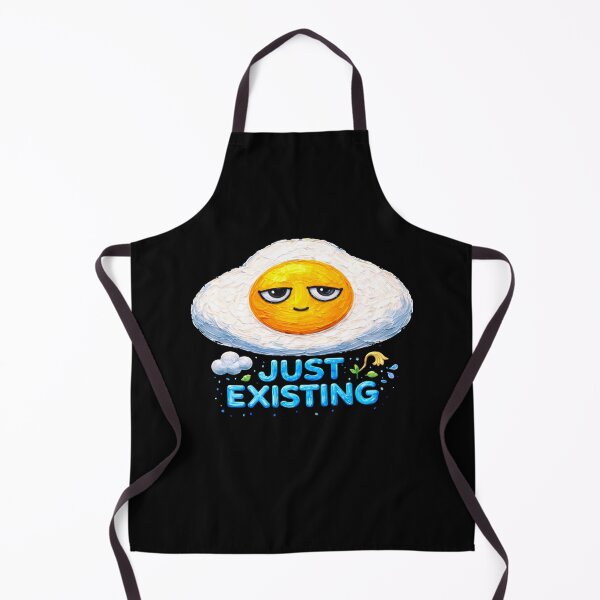 Item preview, Funny Sad Egg Just Existing Mood Aesthetic designed and sold by Liv Solara.