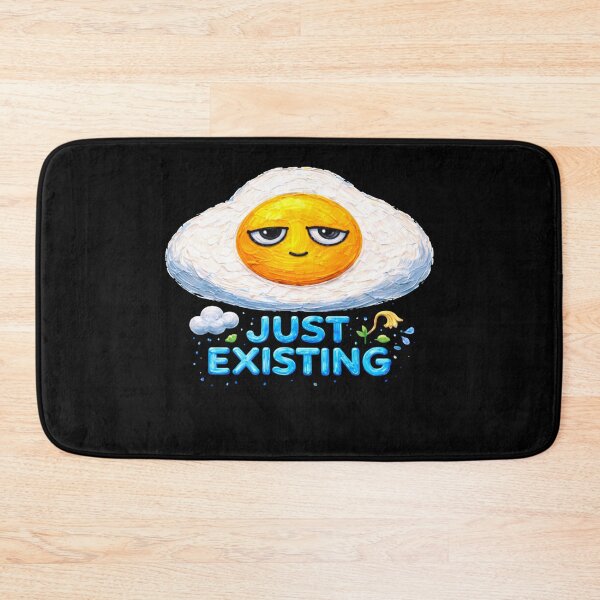 Item preview, Funny Sad Egg Just Existing Mood Aesthetic designed and sold by Liv Solara.