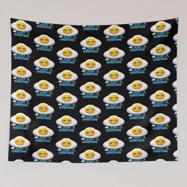 Item preview, Funny Sad Egg Just Existing Mood Aesthetic designed and sold by Liv Solara.