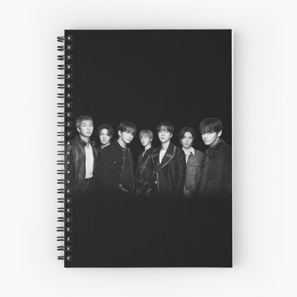 Item preview, BTS Black & White Group Portrait designed and sold by moamaxshop.