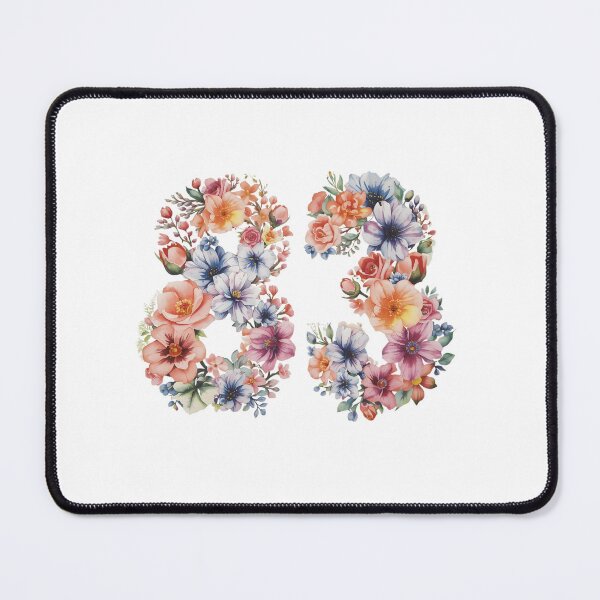 Item preview, 83rd birthday flowers watercolor. designed and sold by uunaa.