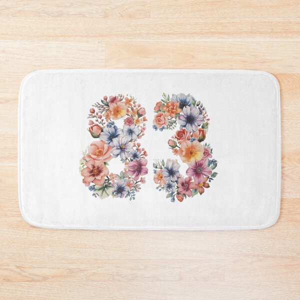 Item preview, 83rd birthday flowers  watercolor. designed and sold by uunaa.