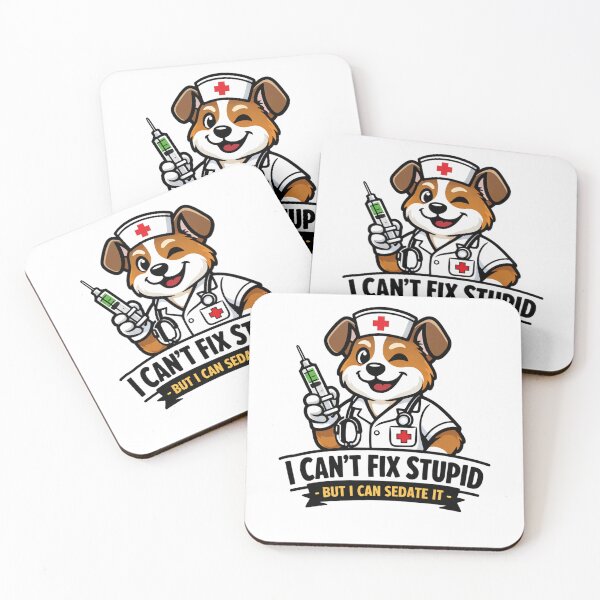 Item preview, Funny Nurse Dog Medical Humor designed and sold by the-dovlat.