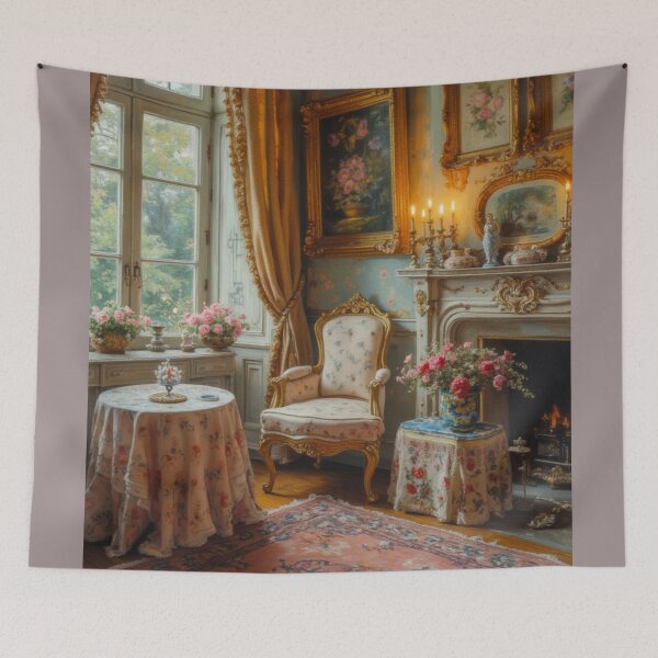 Item preview, Elegant Vintage Art Room Interior designed and sold by Mary Spencer.