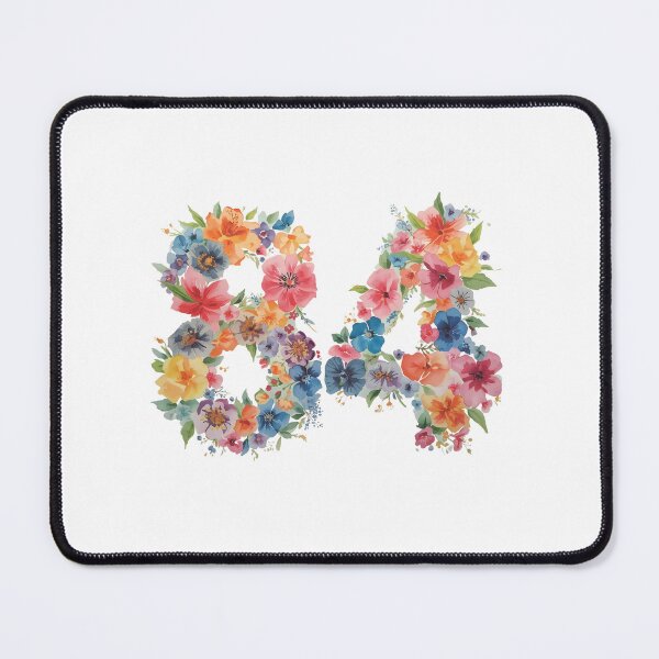 Item preview, 84th birthday flowers watercolor. designed and sold by uunaa.