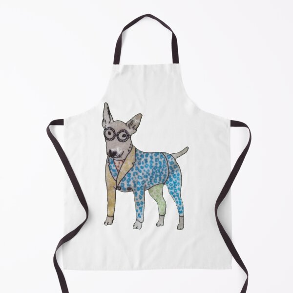 Item preview, Stylish Nerdy Dog in Colorful Outfit designed and sold by DzA-stickers.