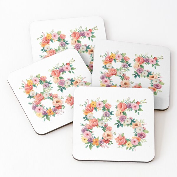 Item preview, 85th birthday flowers  watercolor. designed and sold by uunaa.