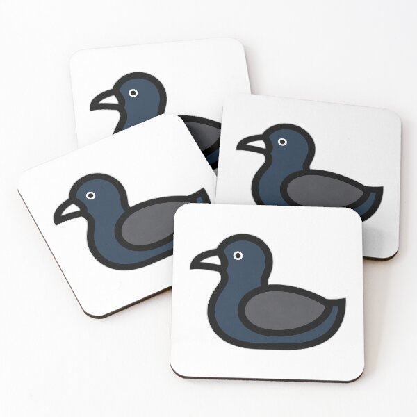 Item preview, Dark Raven Duck Hybrid Icon designed and sold by pumsquare.