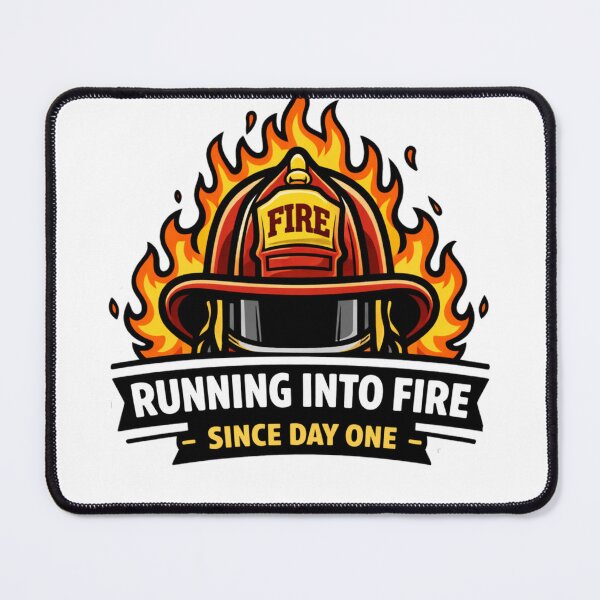 Item preview, Firefighter Running Into Fire Since Day One designed and sold by the-dovlat.