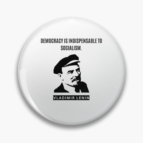Item preview, Democracy is indispensable to socialism. designed and sold by Itai Doshin.