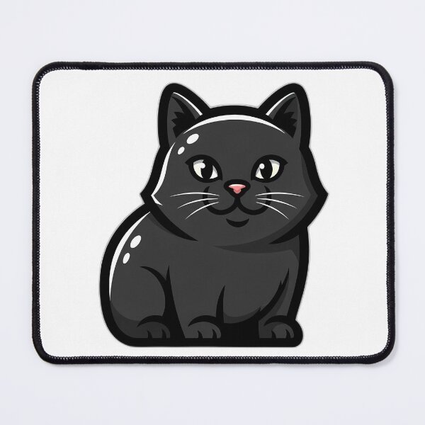 Item preview, Black Cat Mascot designed and sold by pumsquare.