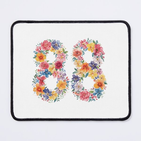 Item preview, 88th birthday flowers  watercolor. designed and sold by uunaa.