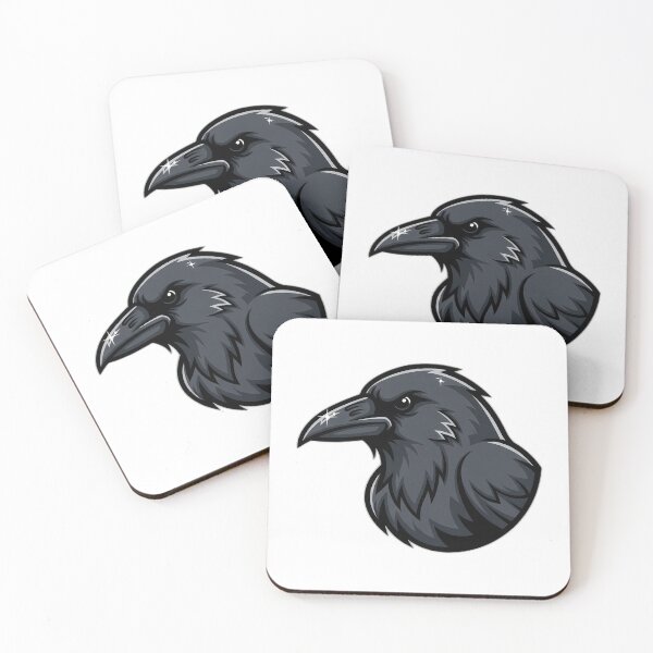Item preview, Dark Crow Mascot designed and sold by pumsquare.