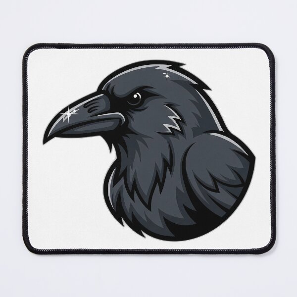 Item preview, Dark Crow Mascot designed and sold by pumsquare.