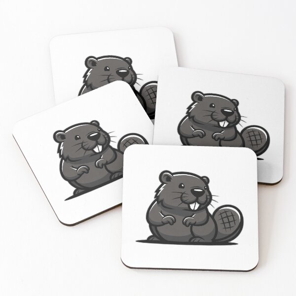 Item preview, Dark Beaver Mascot designed and sold by pumsquare.