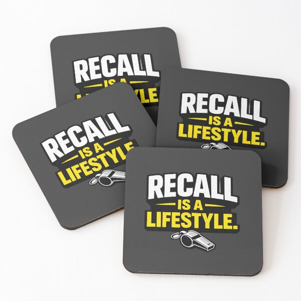 Item preview, Dog Training Humor Shirt – Recall Is a Lifestyle designed and sold by POD DYNASTY.