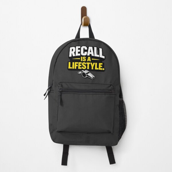 Item preview, Dog Training Humor Shirt – Recall Is a Lifestyle designed and sold by POD DYNASTY | Original Print On Demand T-Shirt Graphics.