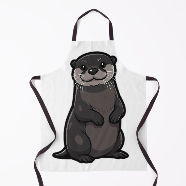 Item preview, Dark Otter Mascot designed and sold by pumsquare.