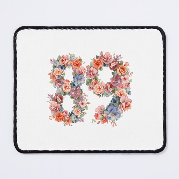 Item preview, 89th birthday flowers watercolor. designed and sold by uunaa.