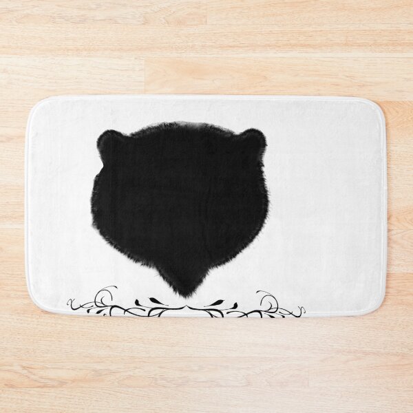 Item preview, Bear Head Shadow with Birds – Minimal Logo designed and sold by Dotadoari.