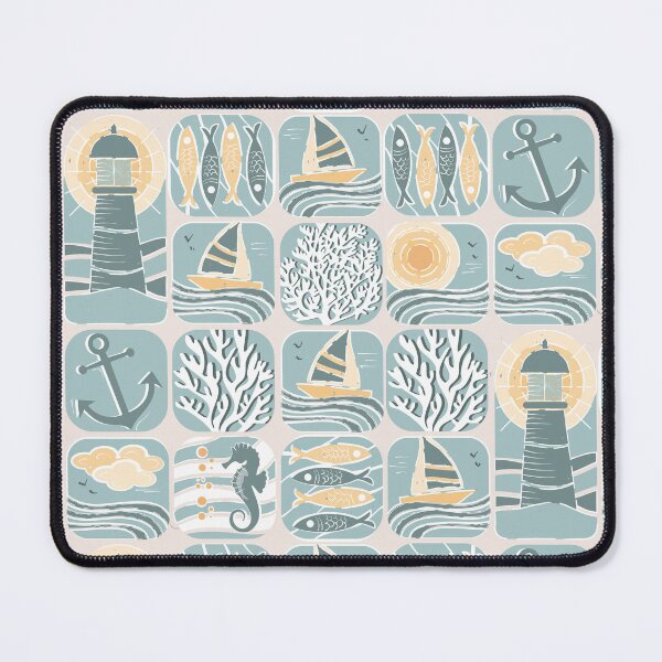 Item preview, Modern Nautical designed and sold by PerlaDesignArt.
