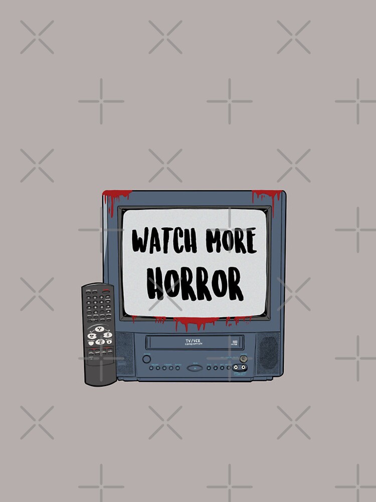 Thumbnail 4 of 4, iPhone Case, Watch More Horror designed and sold by PopShopDesignFR.