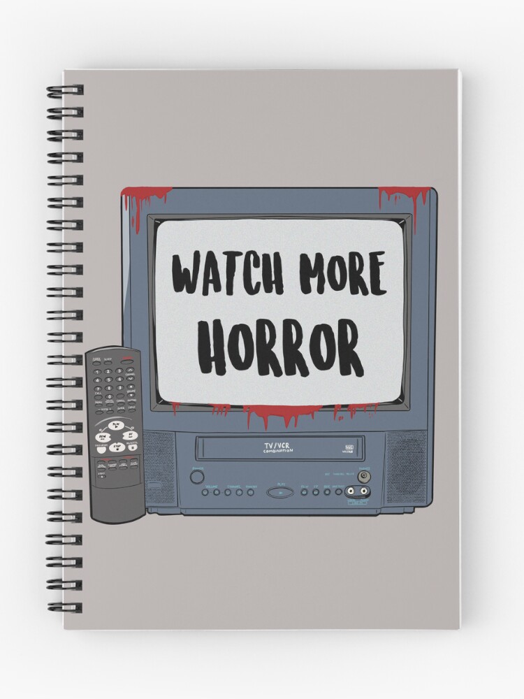 Thumbnail 1 of 3, Journal, Watch More Horror designed and sold by PopShopDesignFR.