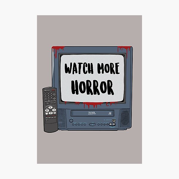 Item preview, Watch More Horror  designed and sold by PopShopDesignFR.