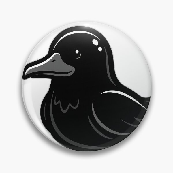 Item preview, Raven Duck Creature Mascot designed and sold by pumsquare.