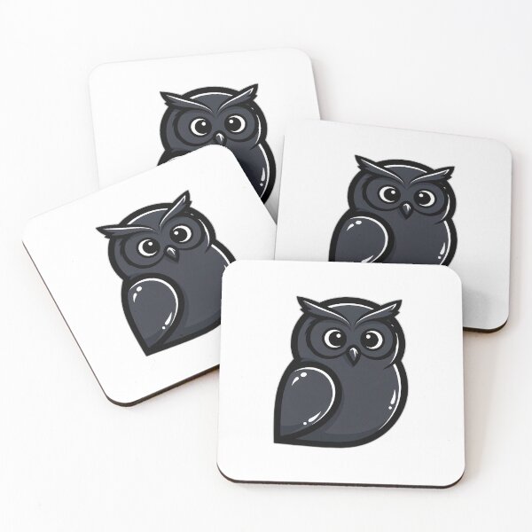 Item preview, Ink Dark Owl Mascot designed and sold by pumsquare.