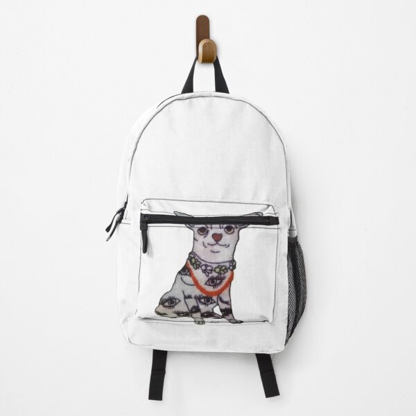 Item preview, Stylish Nerdy Dog in Colorful Outfit designed and sold by DzA-stickers.