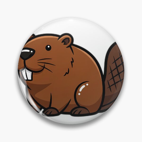 Item preview, Deep Brown Beaver Mascot designed and sold by pumsquare.
