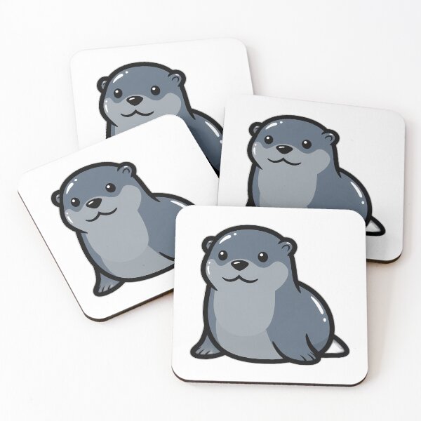 Item preview, Slate Otter Mascot designed and sold by pumsquare.